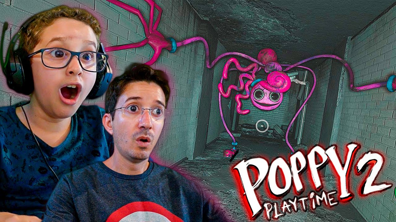 POPPY PLAYTIME CAPITULO 2 Completo - COMO ESCAPAR DA FABRICA DE BRINQUEDOS - Games