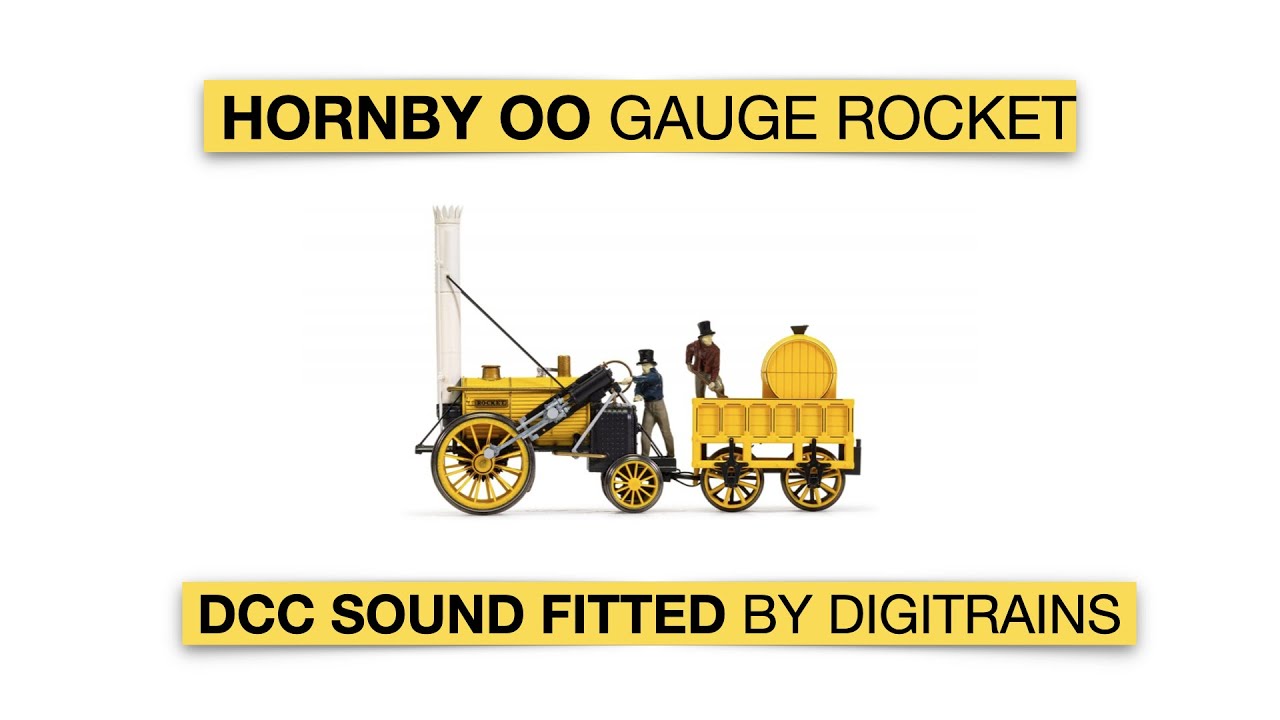 Hornby OO Gauge Rocket DCC Sound Fitted By Digitrains