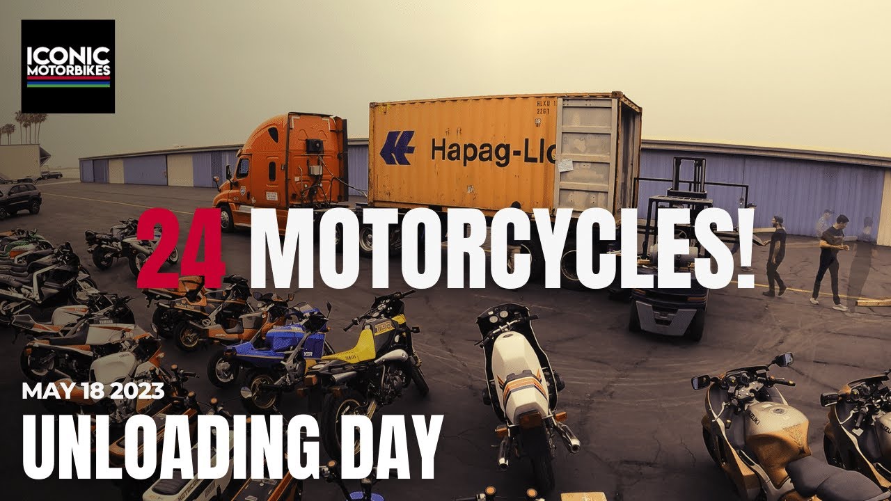 Iconic Motorbikes Unloads 24 Classic Japanese Imports: A Journey Into Motorcycle History!