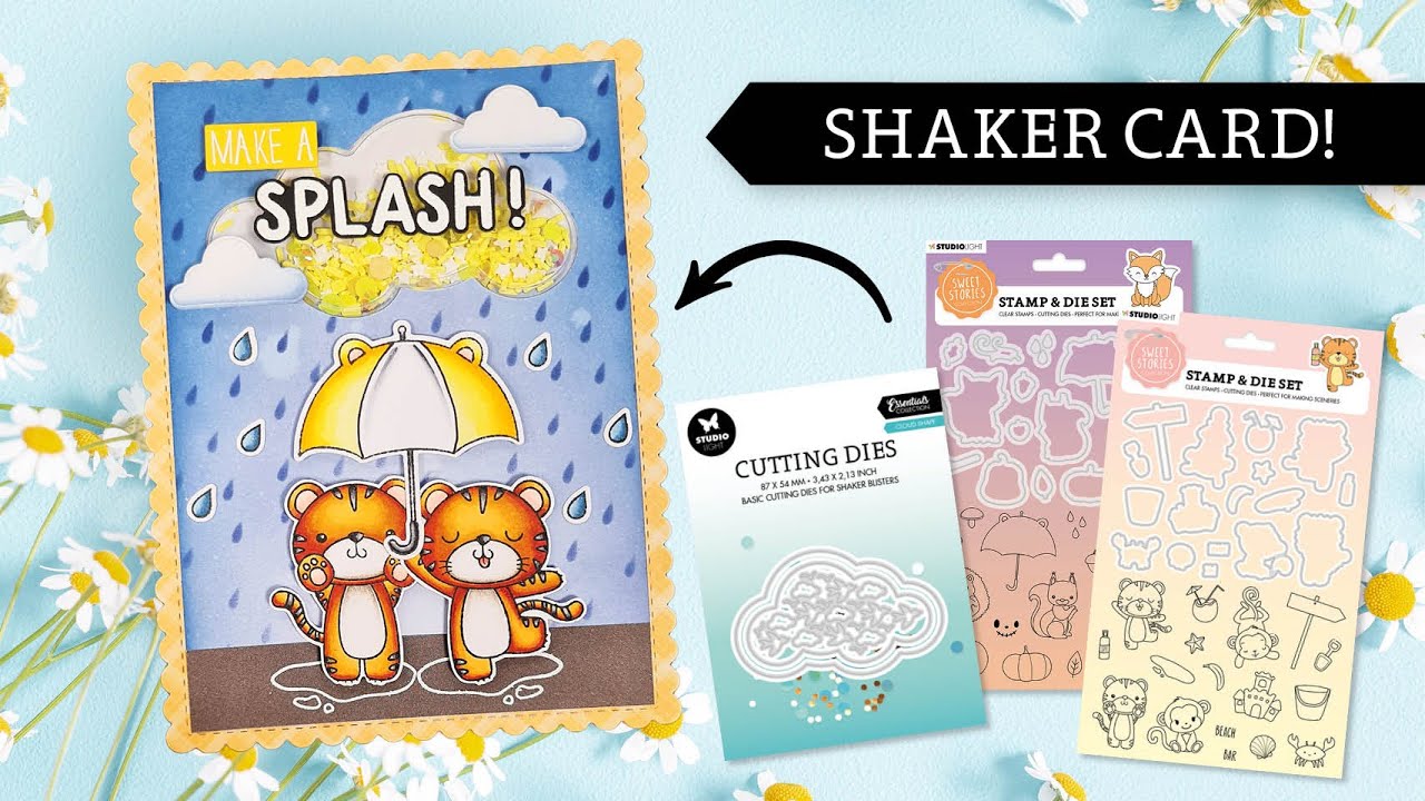 Cute SHAKER CARD idea!