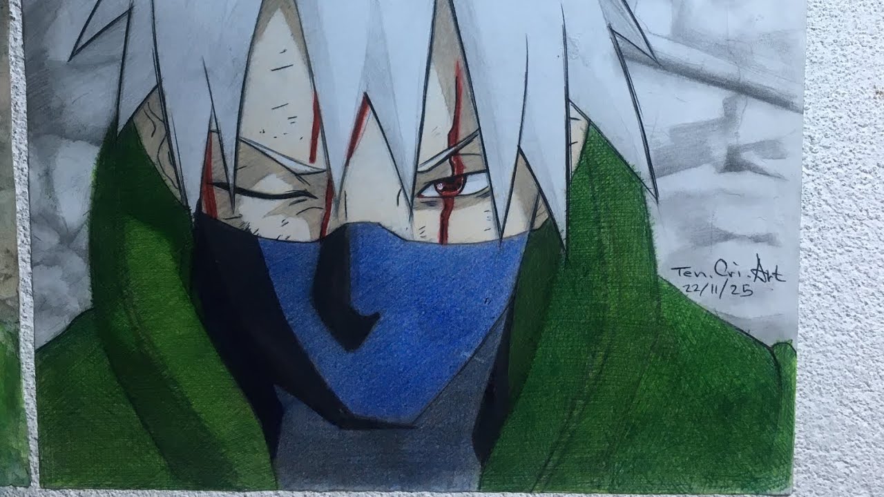 Short drawing Kakashi vs pain