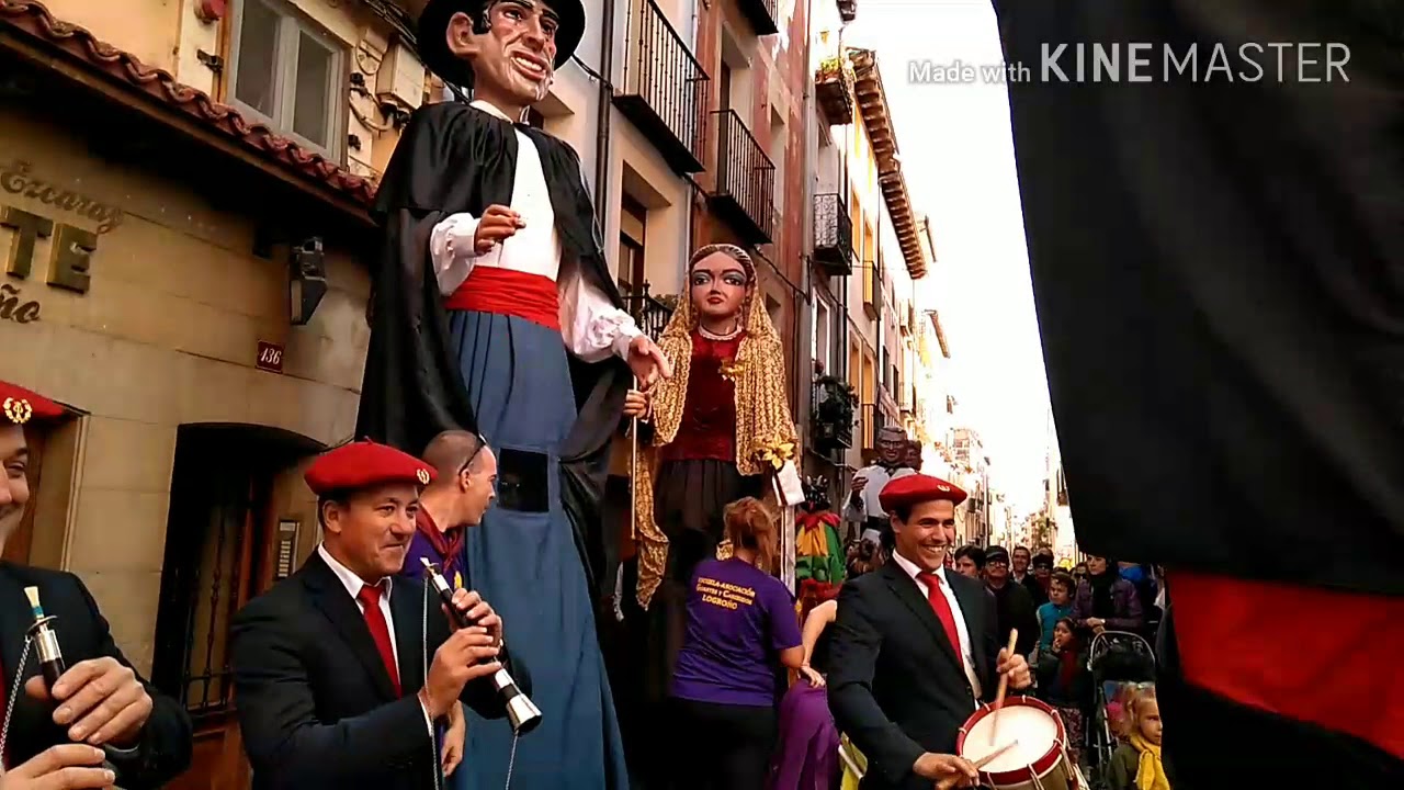 3 salida dia 20/9/2017 gigantes y cabezudos de logroño ,fiestas de san mateo