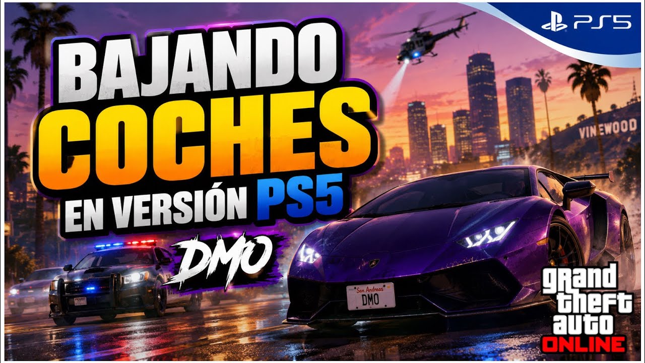 BAJANDO COCHES DMO EN VERSION PS5 // ELTILLO // GTA ONLINE