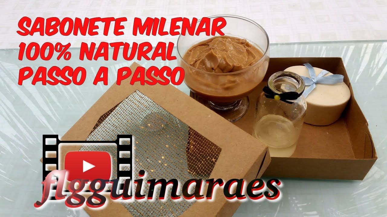 Como Fazer Sabonete Milenar 100% Natural. Coada de cinzas