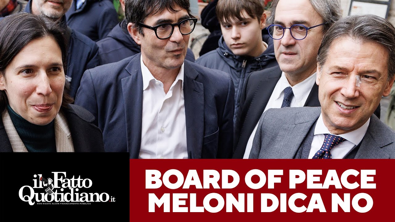 Centrosinistra contro il Board of Peace: “Meloni dica no, l'Italia non può smantellare l’Onu”