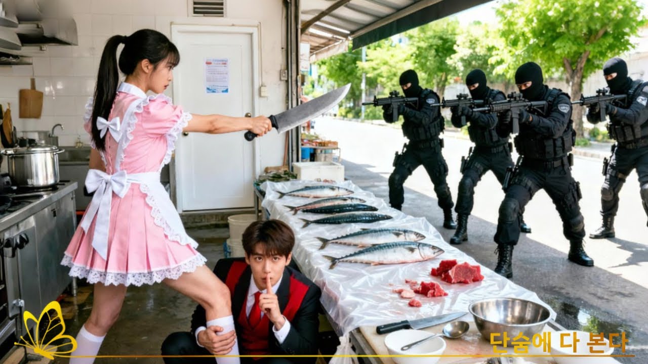 추격당하던 CEO를, 영리하고 착한 생선 장수 소녀가 자신의 좌판 아래에 숨겨주었다! 그는 그녀의 용기에 반해버렸다!