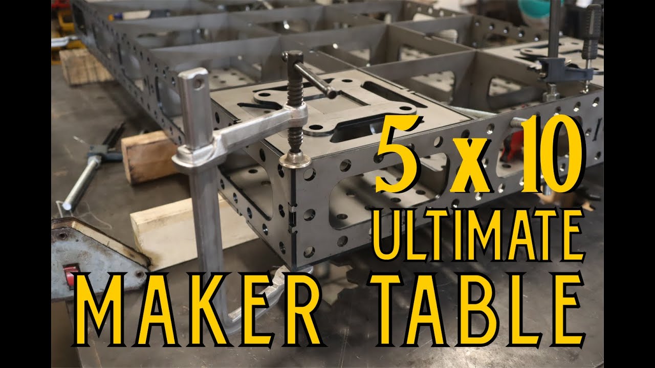5' x 10' ULTIMATE MAKER TABLE KIT - Welding Fixture Table
