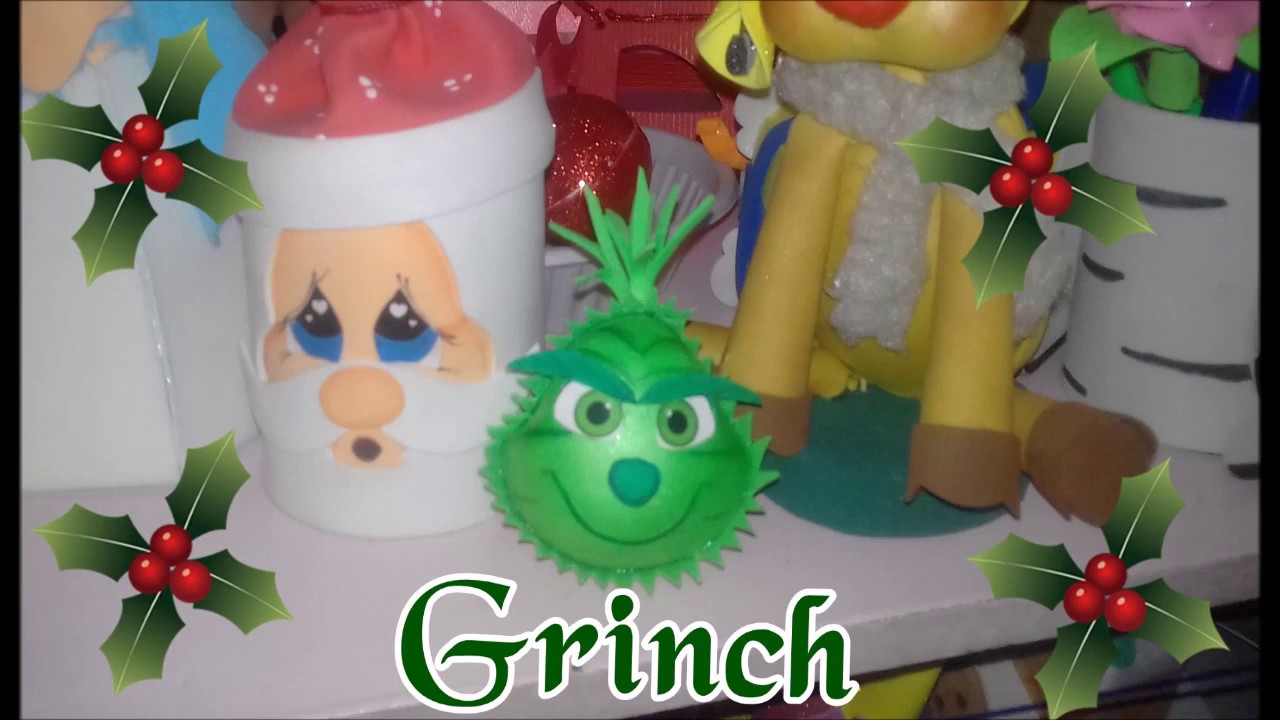 Grinch Esfera goma eva