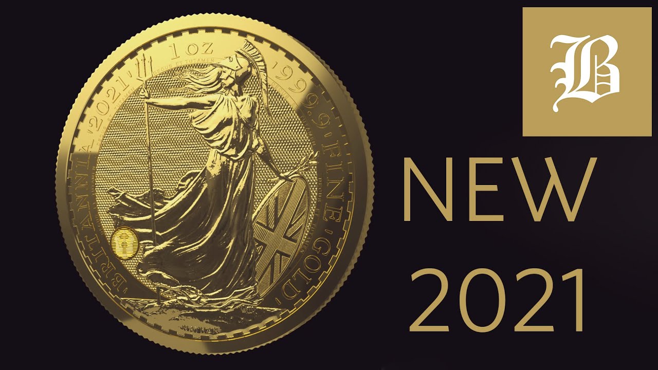 Preview of the new Royal Mint 2021 Britannia gold coin security features