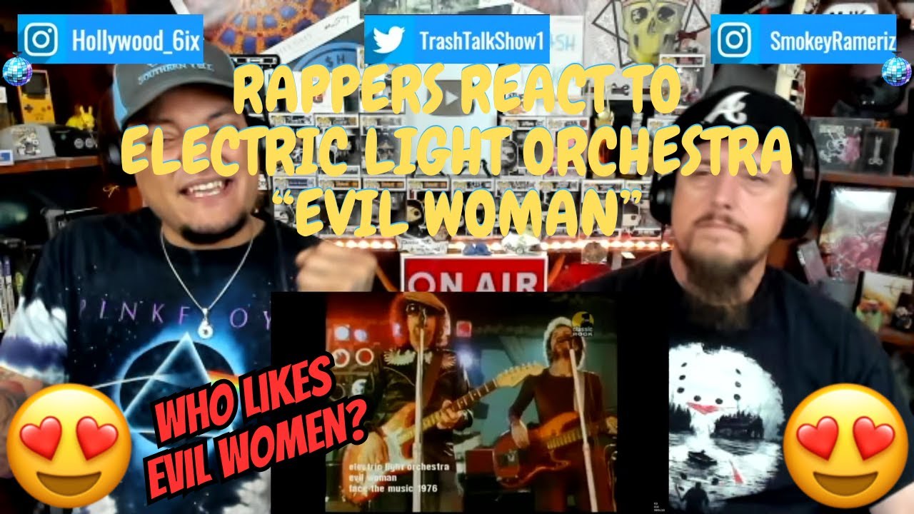 Реакция рэперов на песню Electric Light Orchestra «Evil Woman»!!!