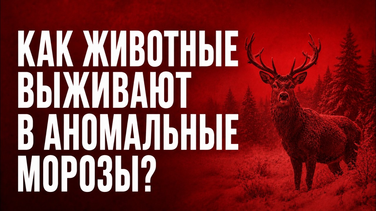 Как дикие животные ВЫЖИВАЮТ В АНОМАЛЬНЫЕ МОРОЗЫ?