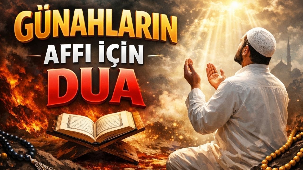 G&Uuml;NAHLARIN AFFI İ&Ccedil;İN DUA