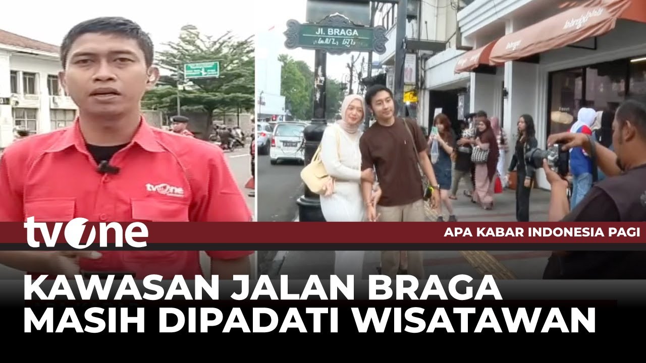 Menikmati Liburan di Kawasan Jalan Braga Bandung | AKIP tvOne