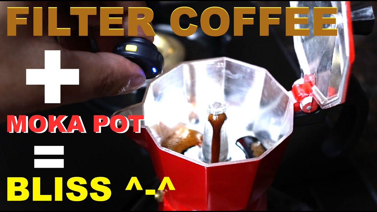 Brewing Filter Coffee in a Moka Pot | Brew with me!