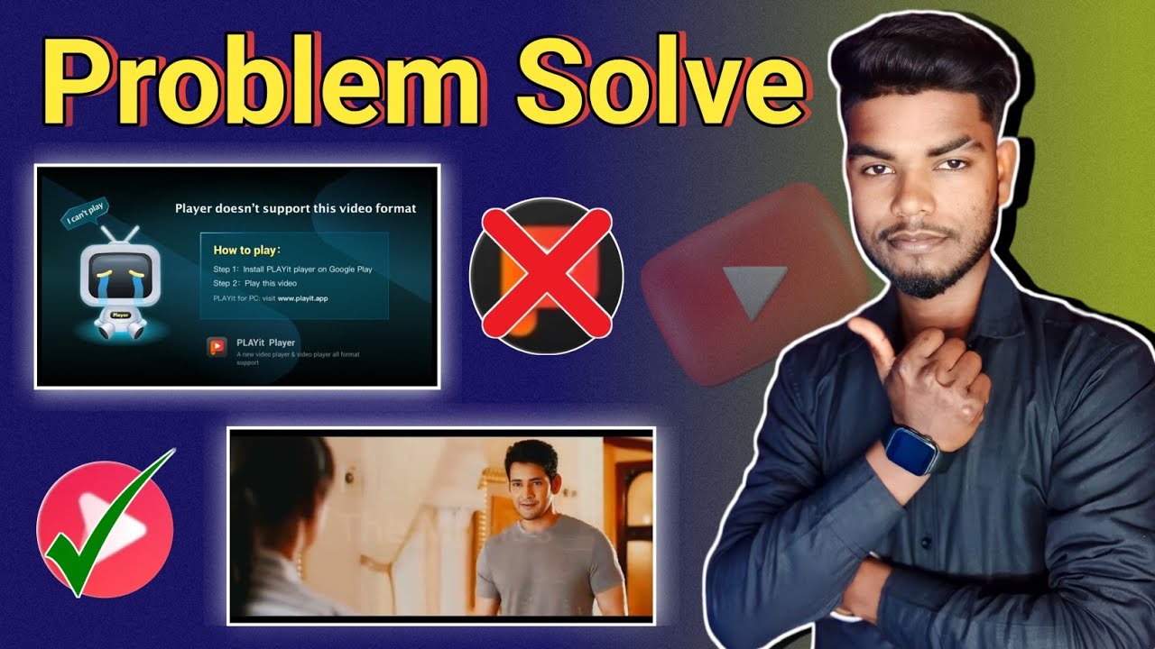Without Play It Ke Video Kaise Chalaye || How To Play Video Without Play It || #golutech75 #manojdey