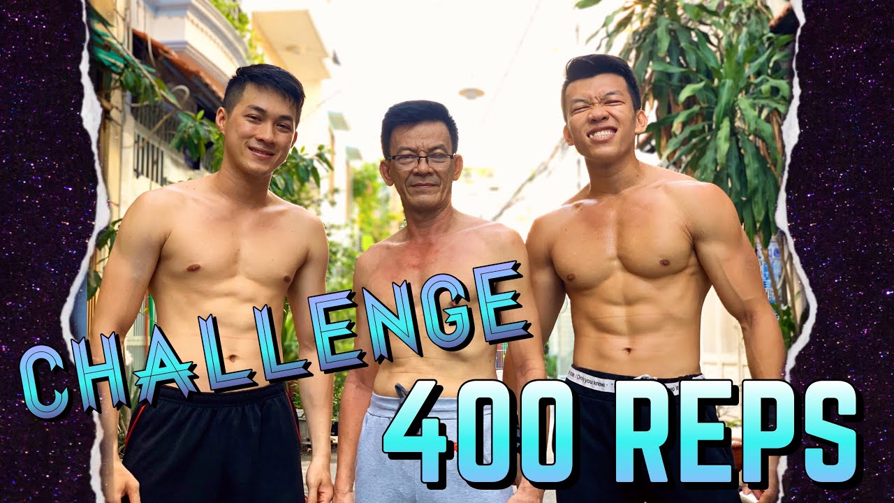 THỬ THÁCH 400 REPS - Buổi tập thân trên này sẽ khiến bạn NÁT 😎💪🏼 - Series Tập Một Mình.