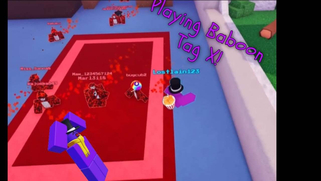 Playing Baboon Tag X Public Lobbies!