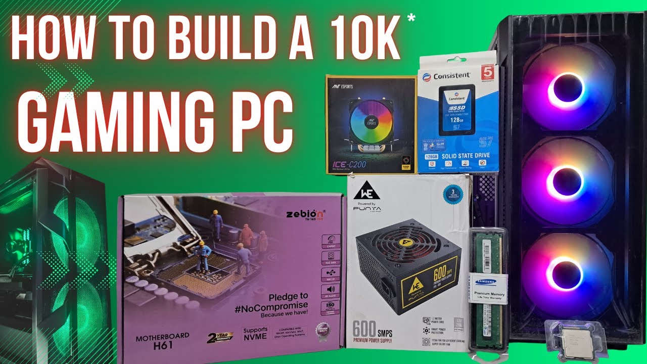 Gaming PC Build 10k | Budget PC Build 2026 | Cheap Gaming PC Build | How to Build A Gaming PC