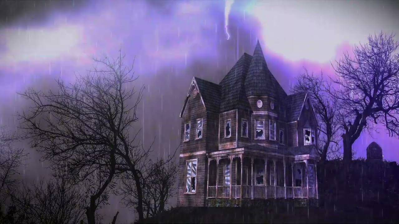 Old Castle in the Mountains — Calm Night Ambience | Relax • Study • Sleep
