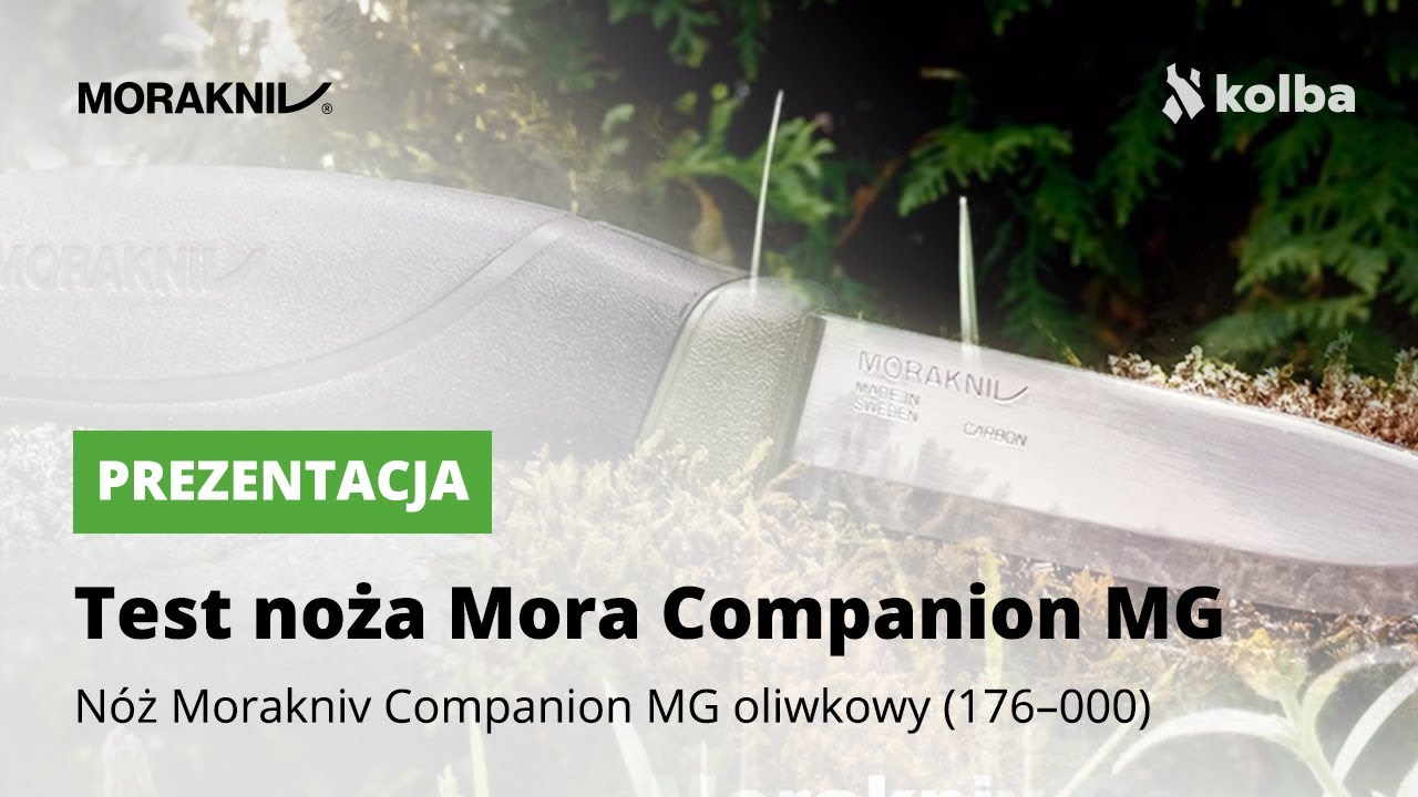 Test noża Mora Companion MG