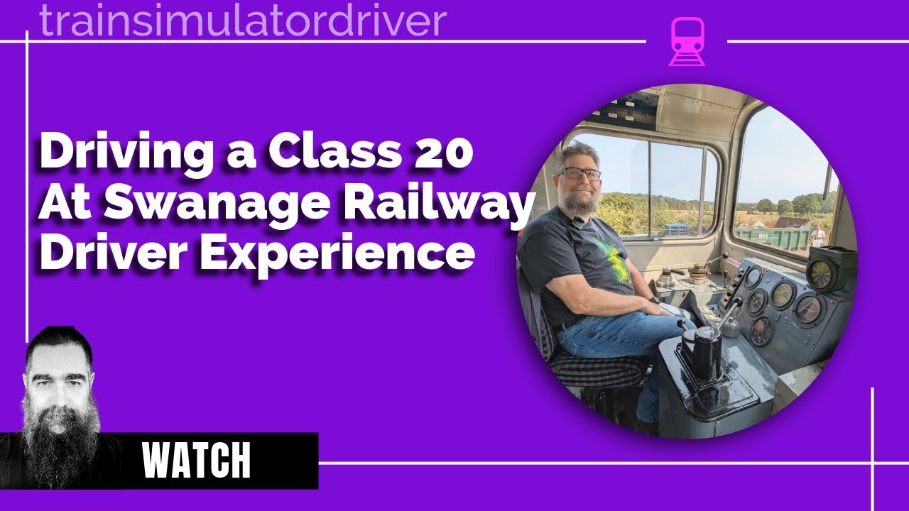 Driving a Class 20 At Swanage Railway Driver Experience