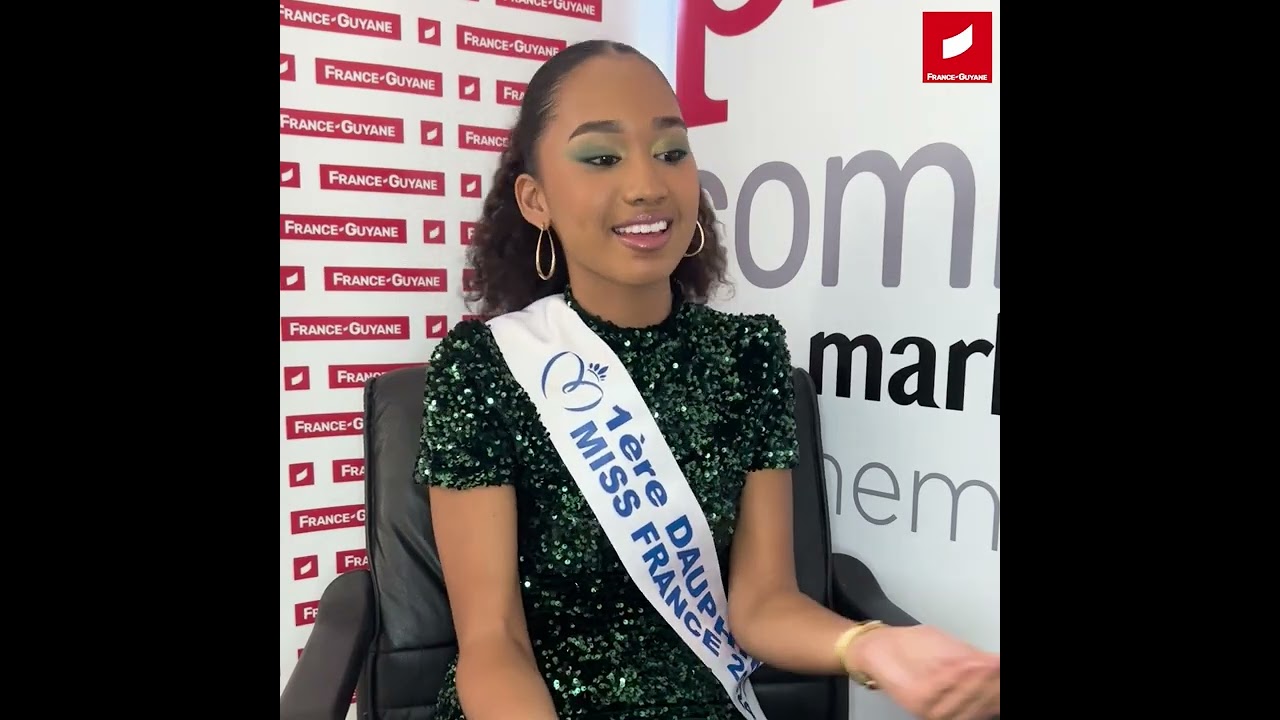 Audrey Ho-Wen-Tsaï de retour en Guyane partage son expérience de l'aventure Miss France 2024.