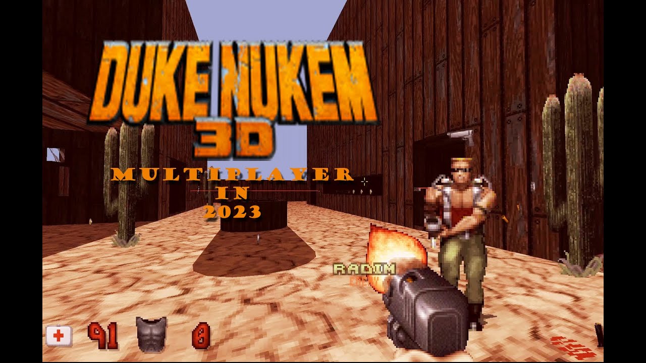 Duke Nukem 3D - multiplayer in 2023 (on windows 10) - 3 players