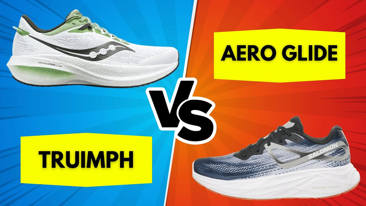 RUNNING SHOES: Saucony Truimph vs Salomon Aero Glide