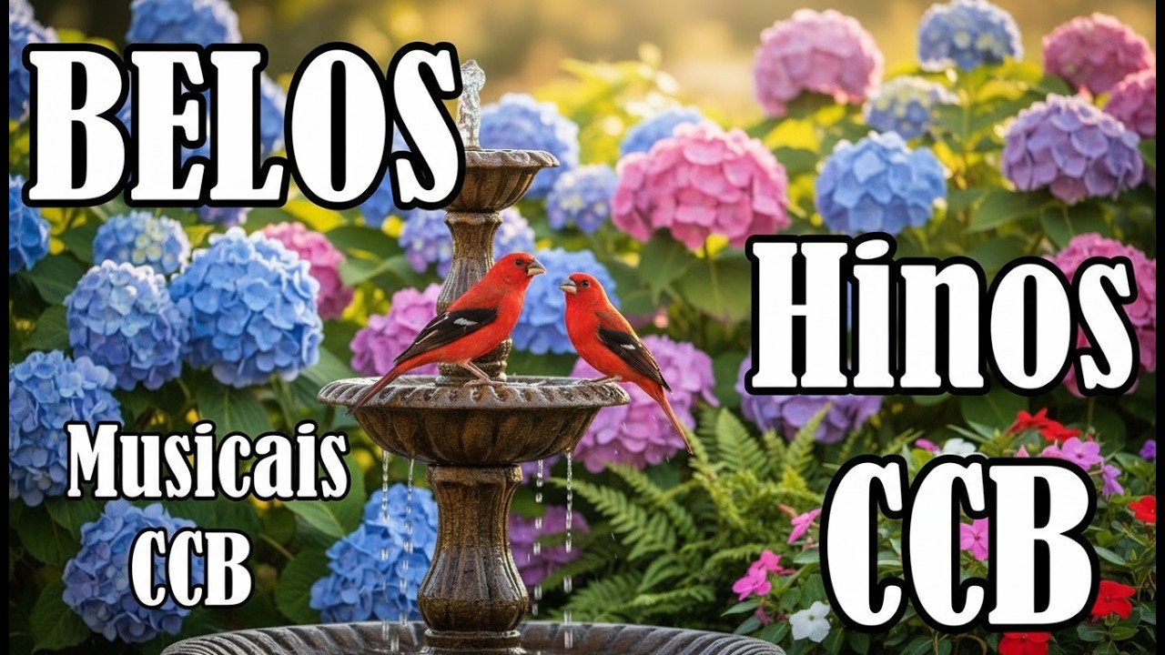 BELOS HINOS CCB CANTADOS -  Musicais CCB -  18/02/2026 - 110,120,150,155,165,175.....