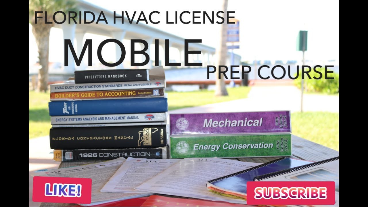 Florida HVAC Contractors License Mobile Prep course