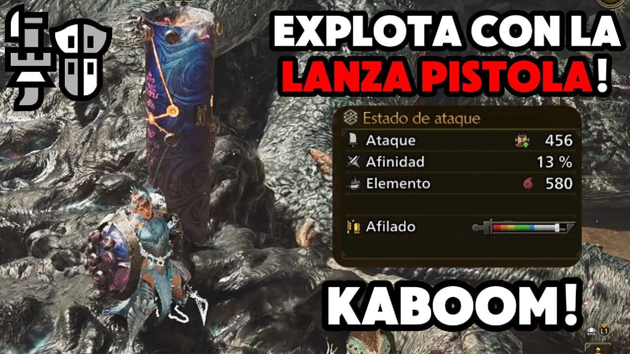 La Lanza pistola te va a hacer un TANQUE de guerra andante! Monster Hunter Wilds