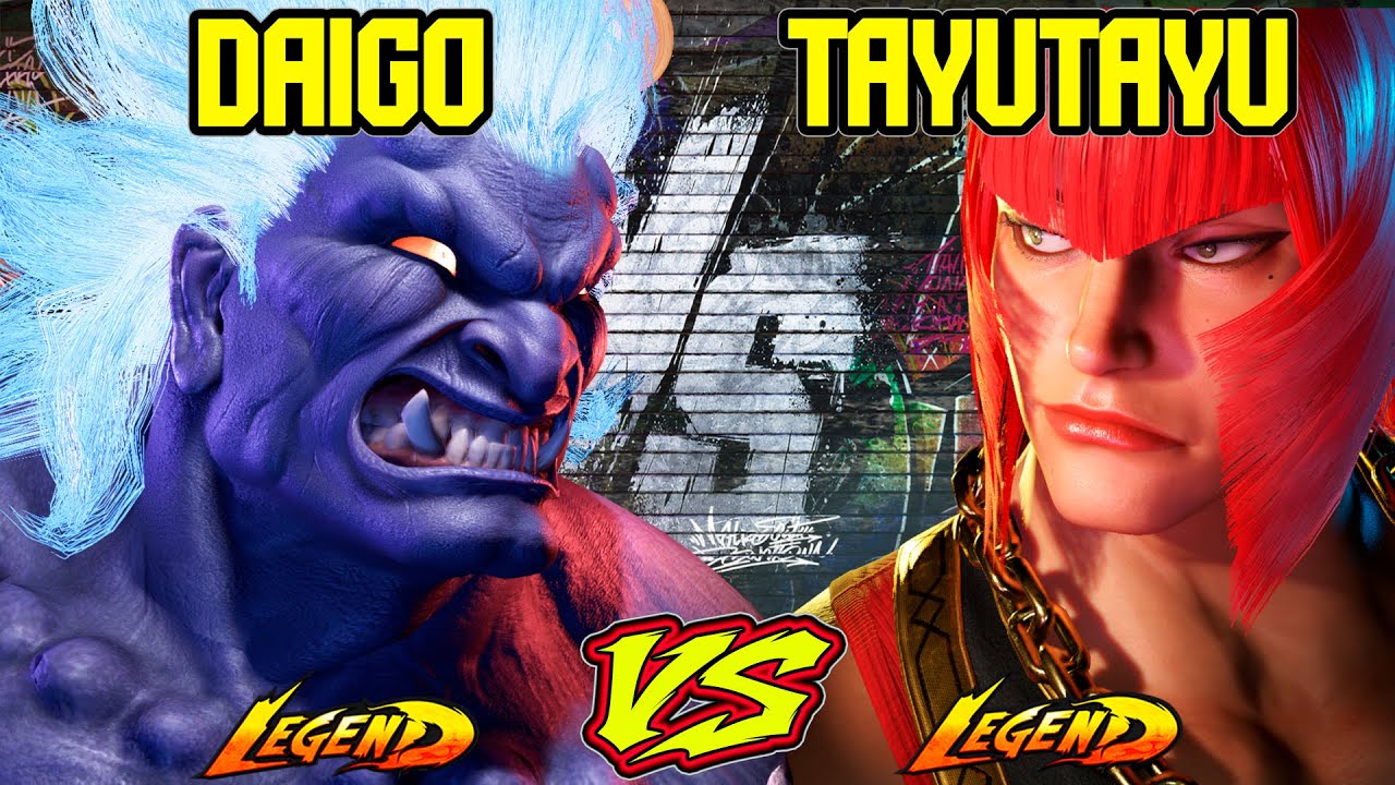 SF6 Daigo (Akuma) VS Tayutayu (Marisa)💥Messatsu💥