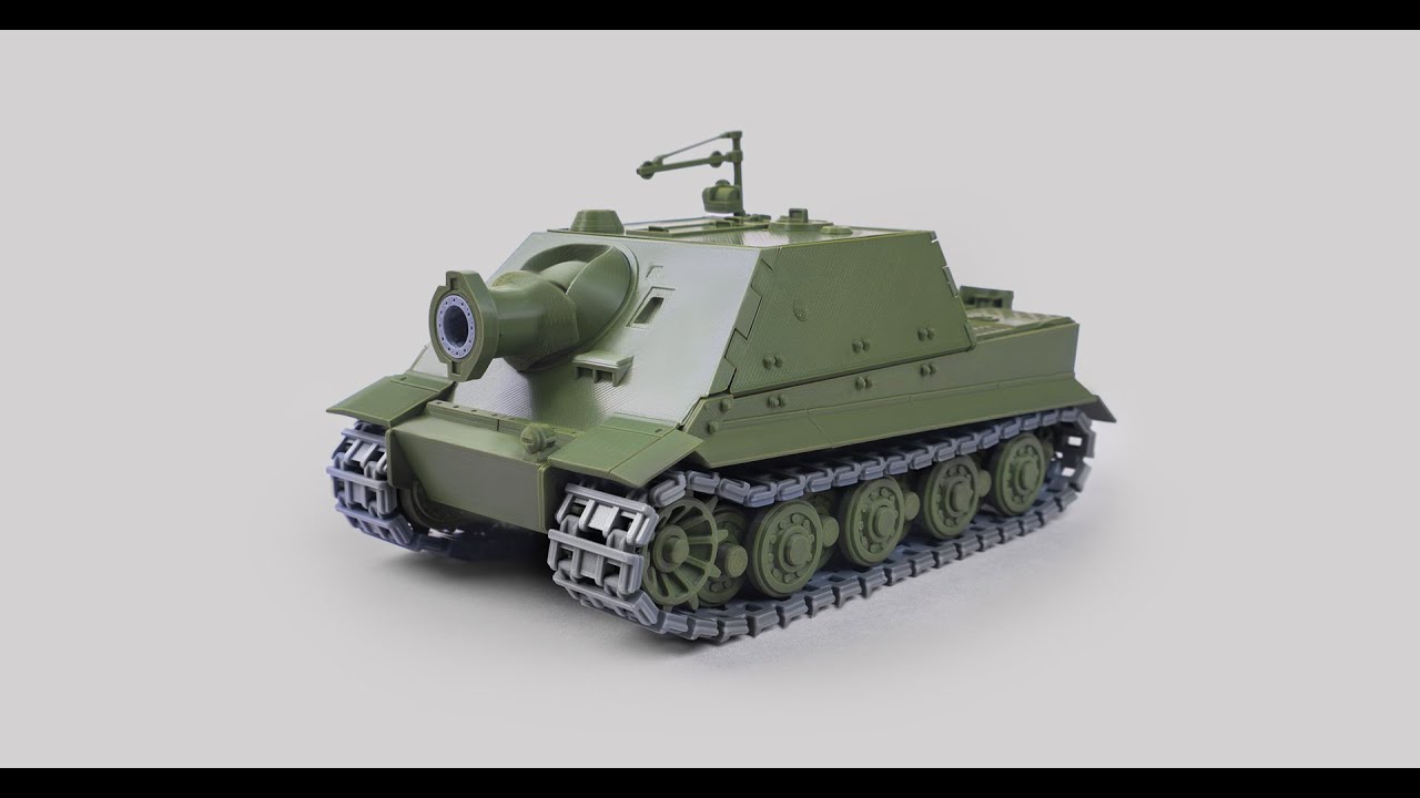 Sturmtiger print on prusa