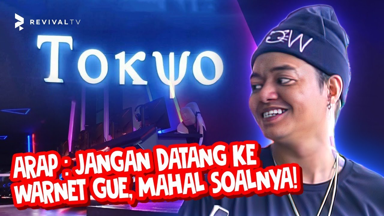 Reza Arap Oktovian Buka Warnet Bareng Kaesang & Gibran! - Tokyo Gaming Space feat. YB