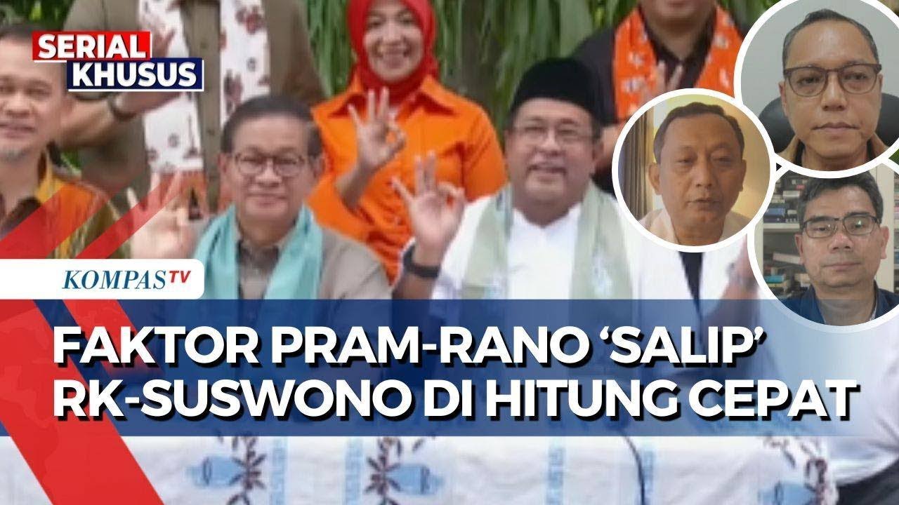 Pram-Rano Salip RK-Suswono di Hitung Cepat Pilkada Jakarta, Kinerja KIM Tidak Optimal?