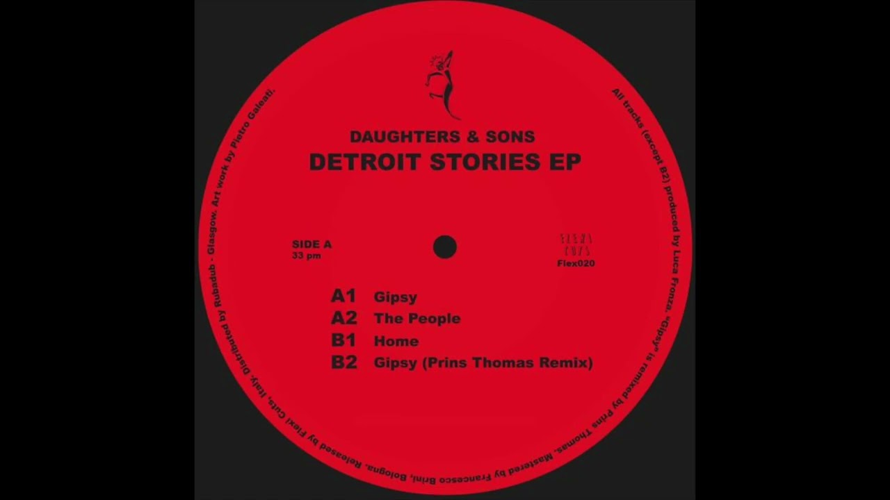 Daughters & Sons – Detroit Stories - Flexi Cuts – FLEX020 (2023)
