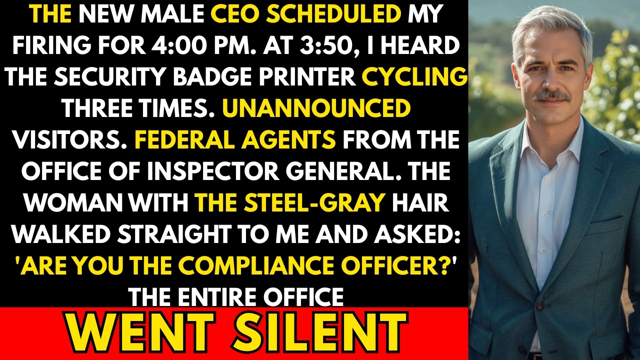 He Booked My Firing For 4:00 PM — By 3:50, Federal Agents Stepped In | OFFICE REVENGE