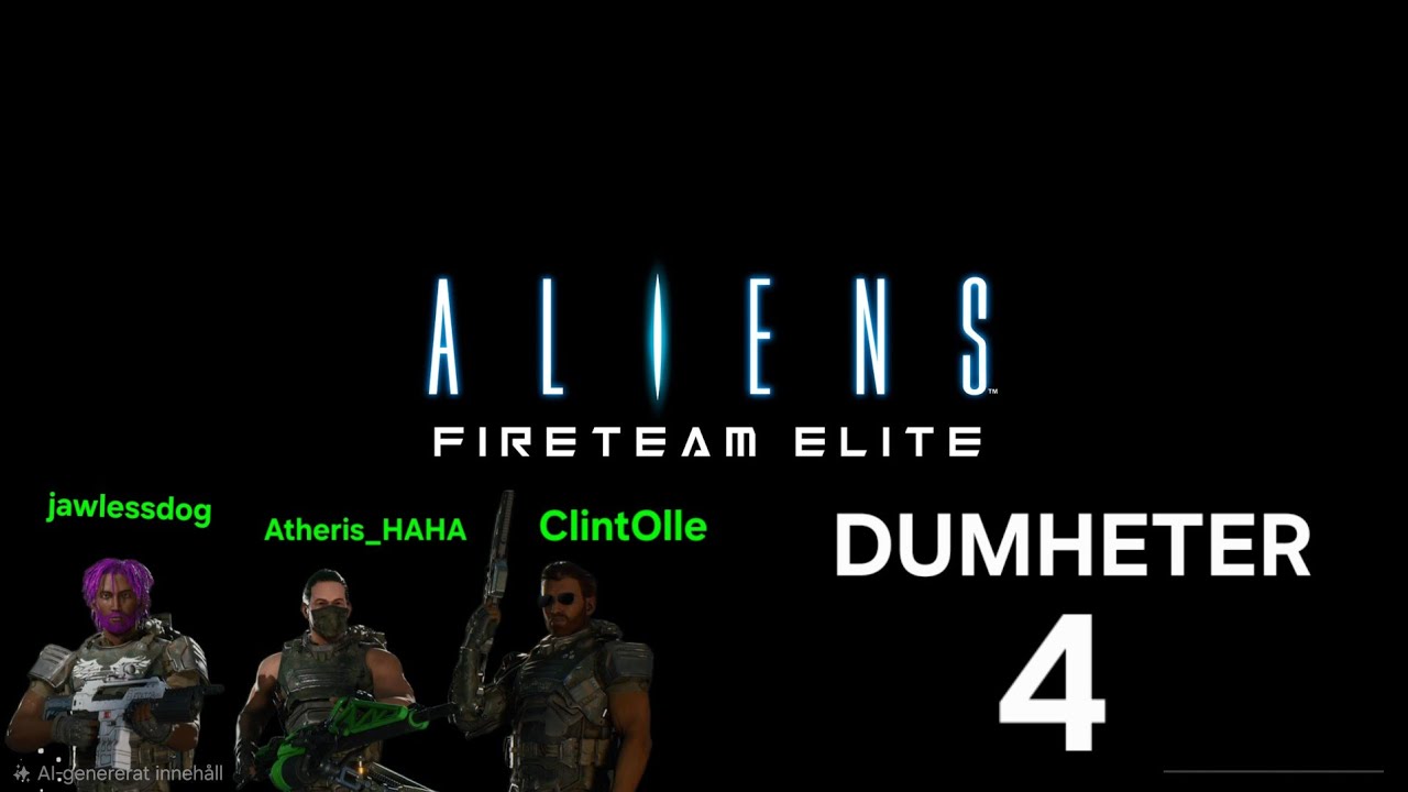 Aliens: Fireteam Elite Dumheter 4