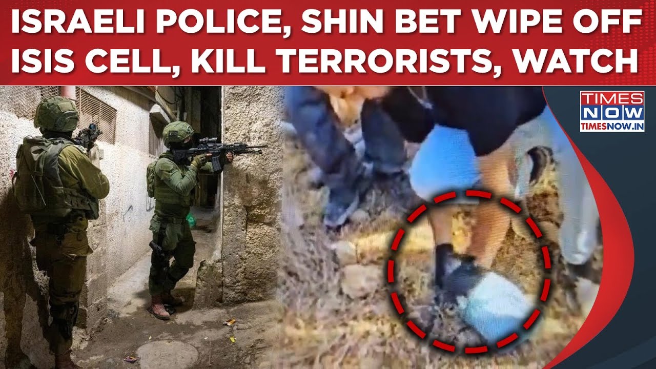 On Cam: ISIS Terror Cell Busted, Weapon Seized| Israeli Police-Shin Bet Avert Big Attack On Israel
