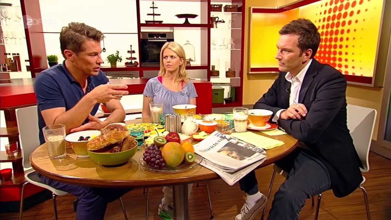 Miriam Lahnstein und Wolfram Grandezka bei "Volle Kanne"