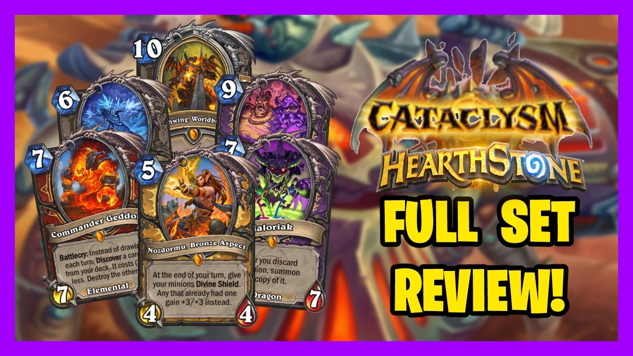 FULL Cataclysm Card Review! Hearthstone
