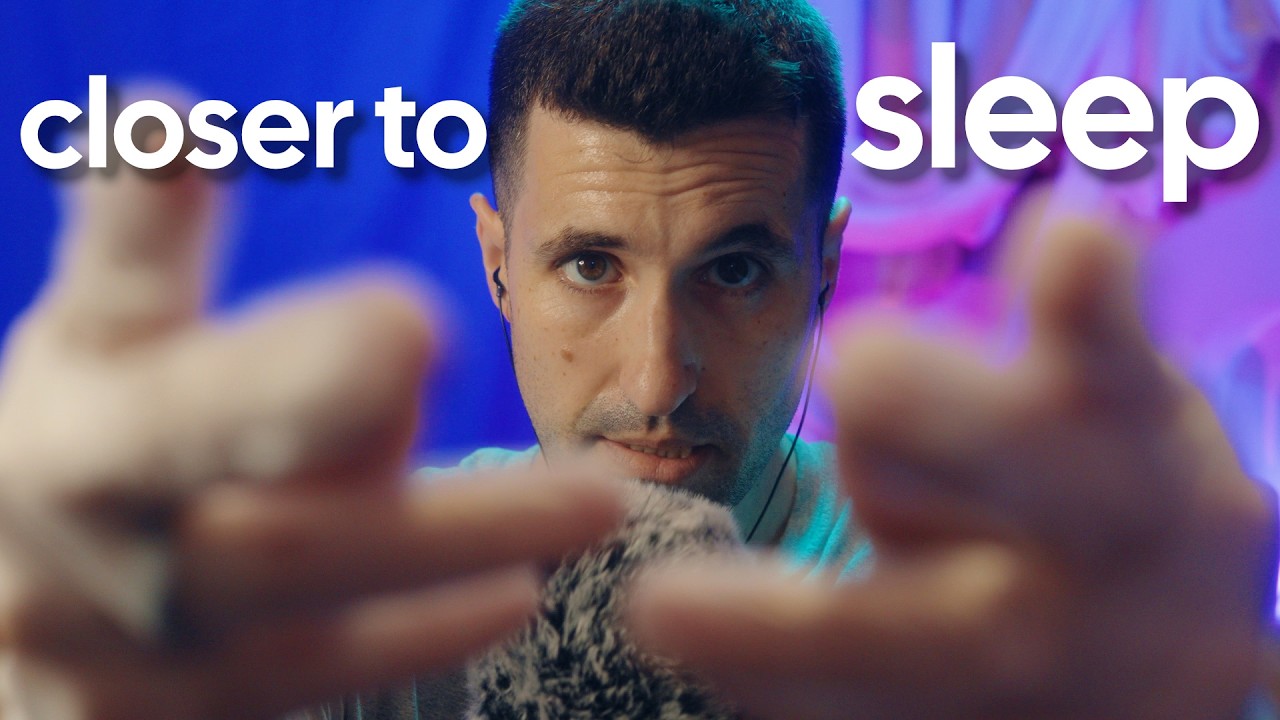 Drifting Off Now… (ASMR Mic Brushing, Whispers & Hand Movements for Deep Sleep)