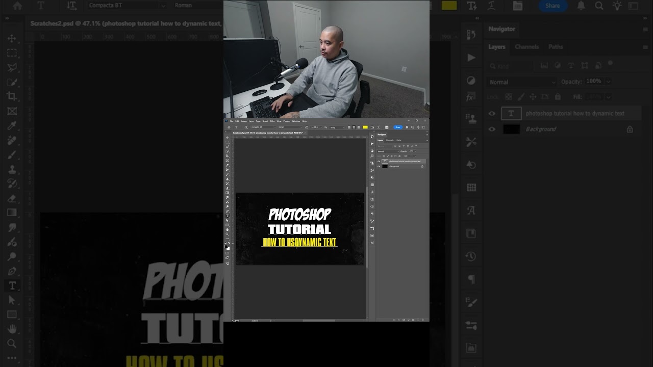 How to Use Dynamic Text in Photoshop