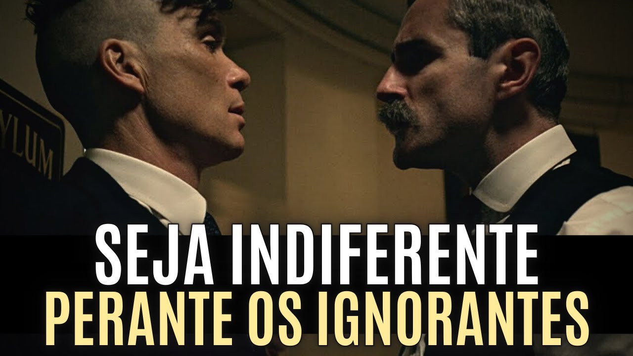 Seja INDIFERENTE Perante os IGNORANTES | É Assim que os INTELIGENTES IGNORAM os TOLOS