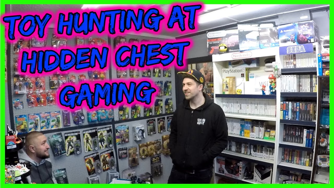 TOY HUNTING AT THE NOT SO HIDDEN, HIDDEN CHEST GAMING. RETRO GAMING, VINTAGE TOYS AND MORE!