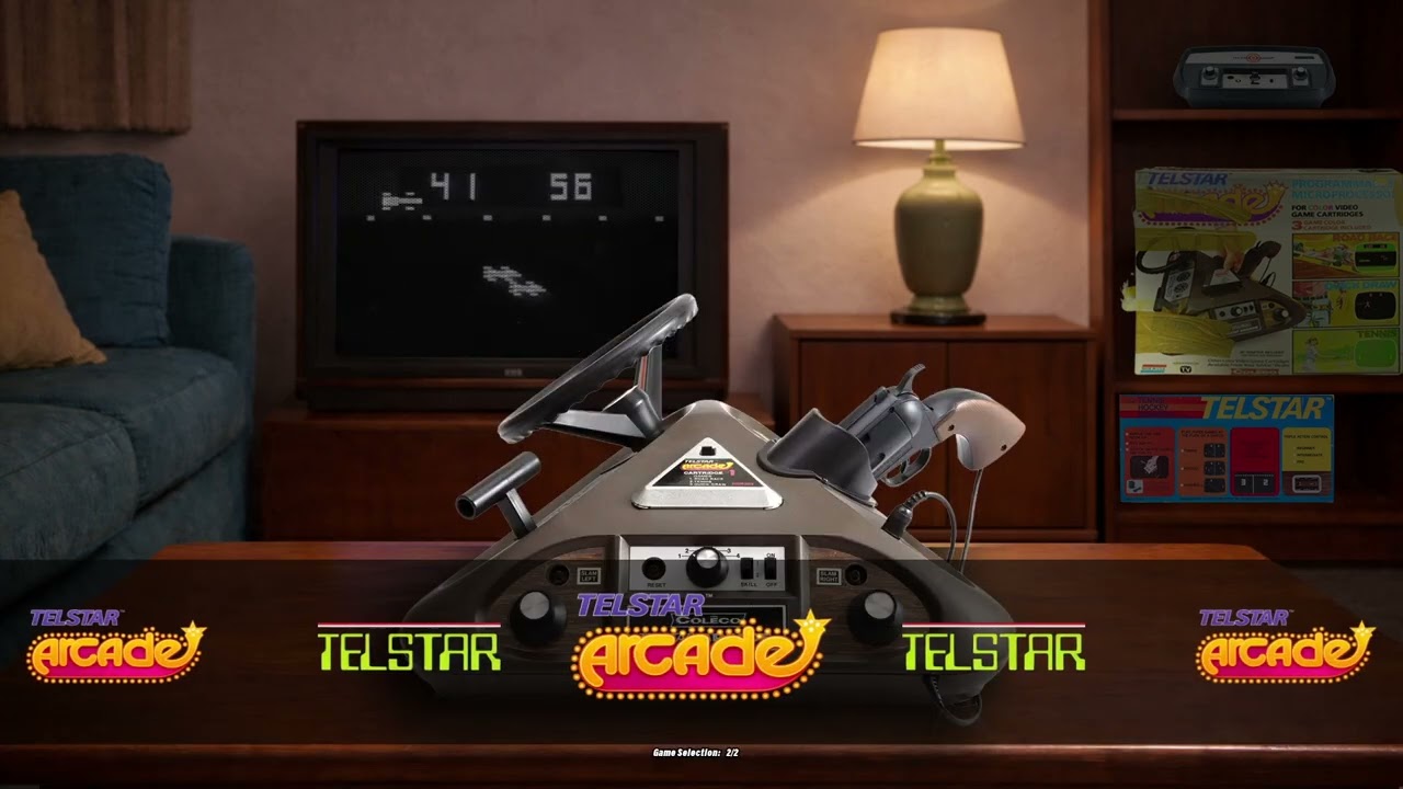 Coleco Telstar Series (Classic 1976 & Arcade 1977) - Attract Mode + theme