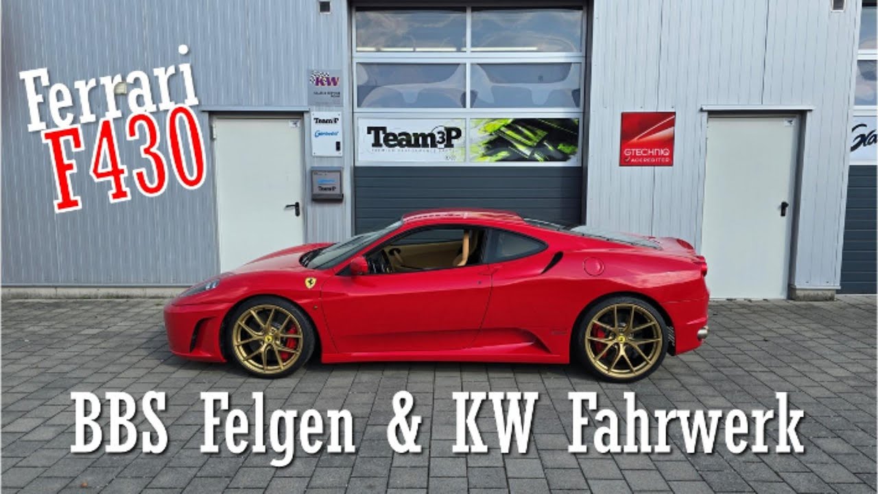 Ferrari F430 BBS CI-R Unlimited & KW-Variante 3 - Felgen und Fahrwerk als perfekte Kombination!