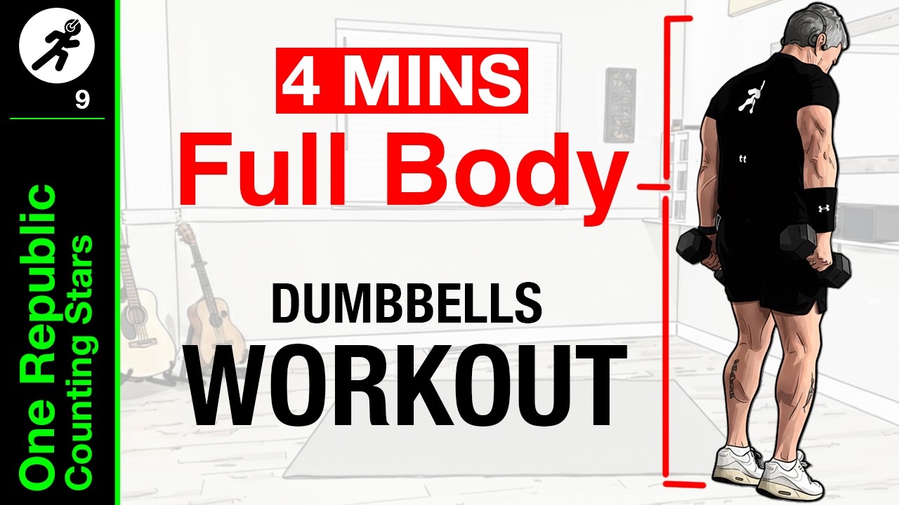 Dumbbell Only Full Body Strength Routine | Build Muscle at Home