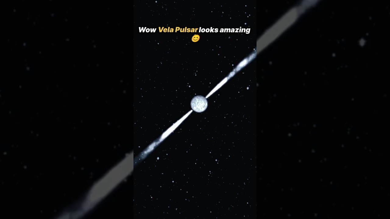 The sound of Vela Pulsar #space #pulsar #shorts