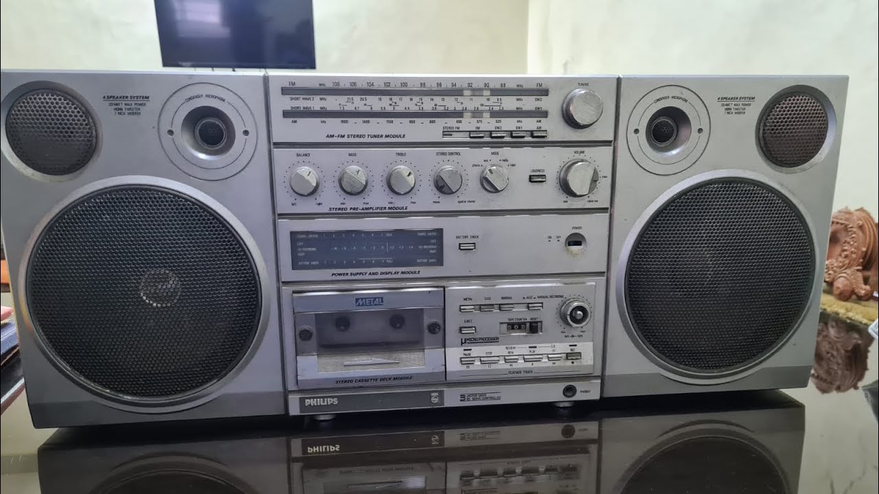 Philips Radio Tape recorder